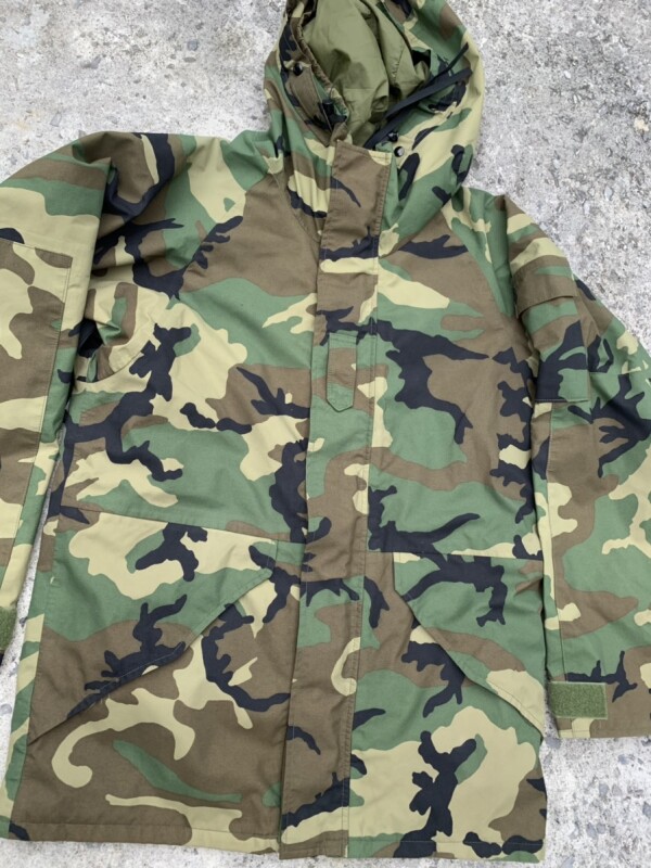 米軍実物 ECWCS GEN1 ウッドランド 迷彩 GORE-TEX パーカー S-L