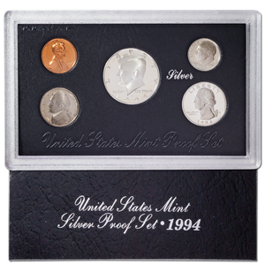 1994-S U.S. Mint Silver Proof Set | Littleton Coin Company