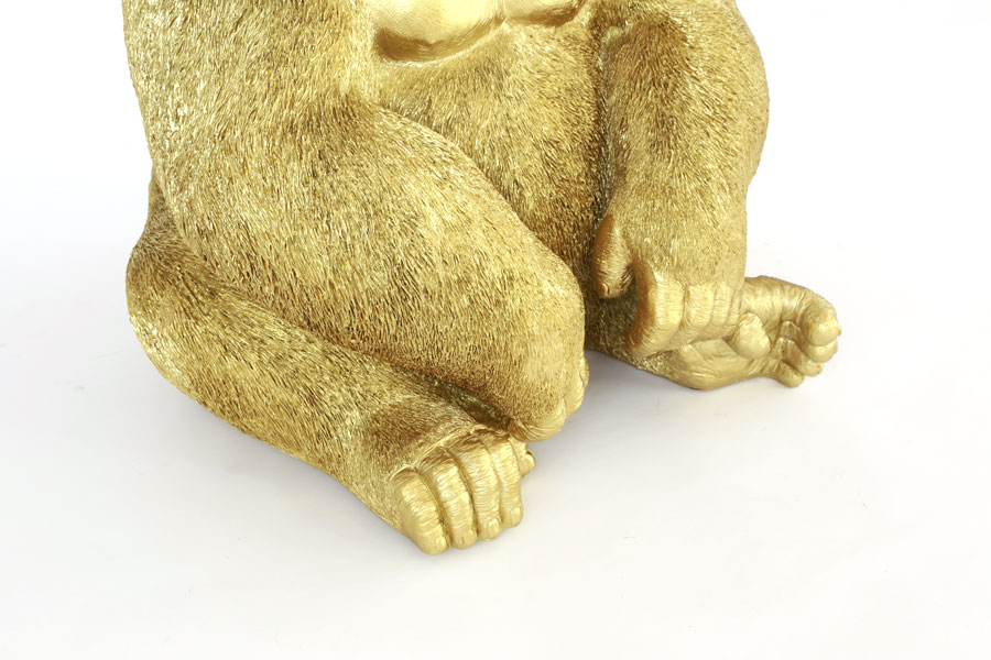 モンキーゴリラサイド ゴールド XL(E-b)R デコフィギア - オブジェ