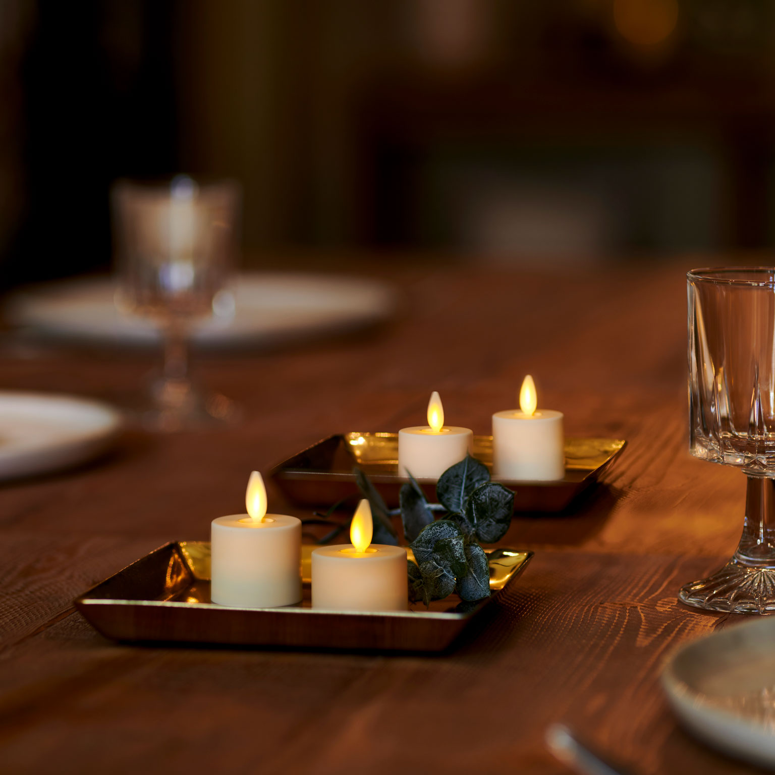 LUMINARA（ルミナラ）ティーライト2個入り電池式 | LIVING MOTIF｜家具