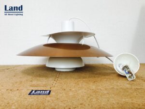 修理】ルイス ポールセン PH5（銅）歪み・変形修理 KARTE#730