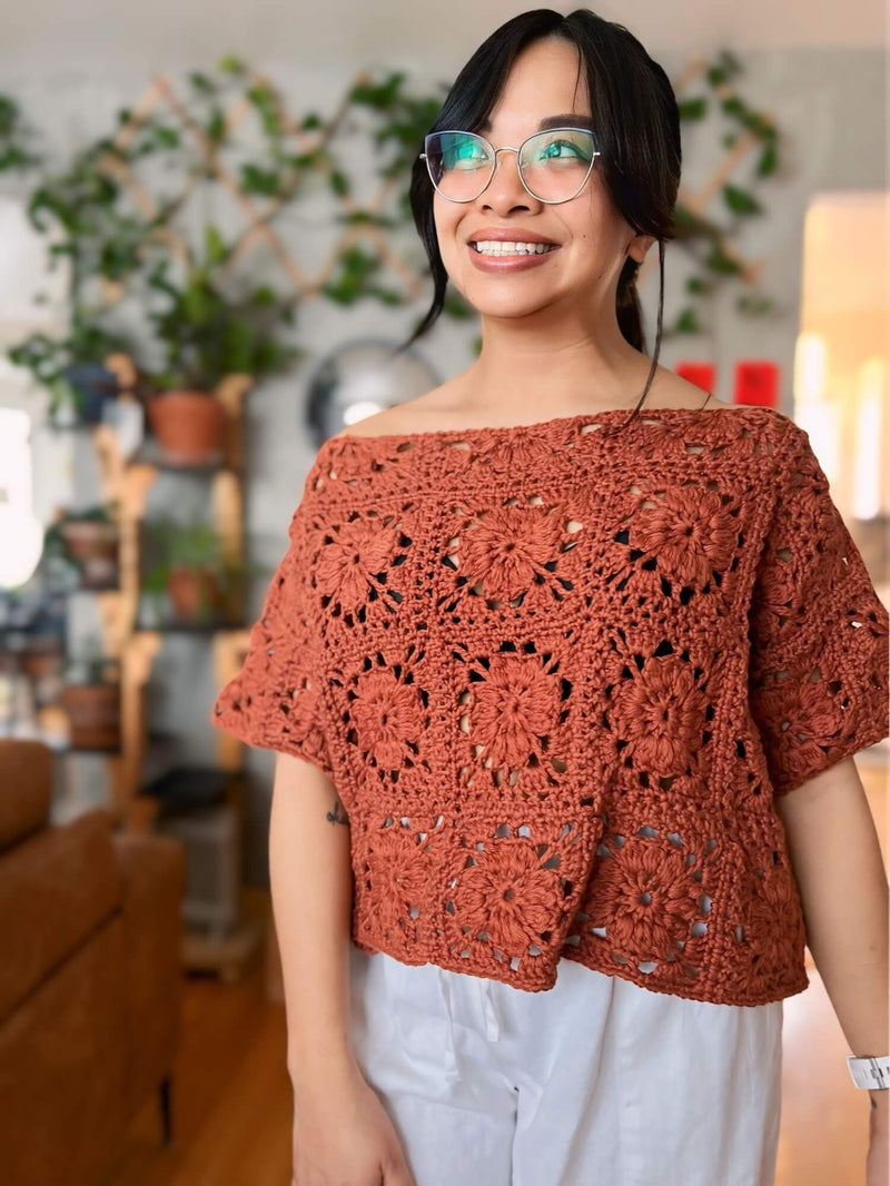 Crochet Kit - Floe Top – Lion Brand Yarn