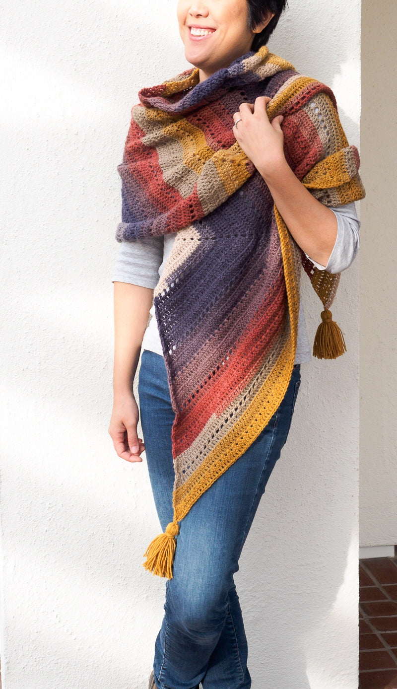 Crochet Kit - Adirondack Wrap – Lion Brand Yarn