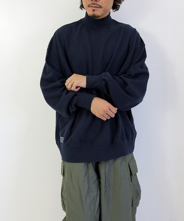 フレッシュサービス/FreshService Light Oz Mock Neck Sweat（全3色