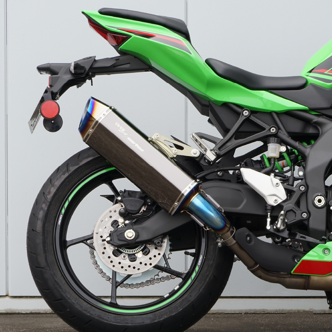 OVERRACING × ROUGH&ROAD ZX-25R/4R用スリップオンマフラー発売
