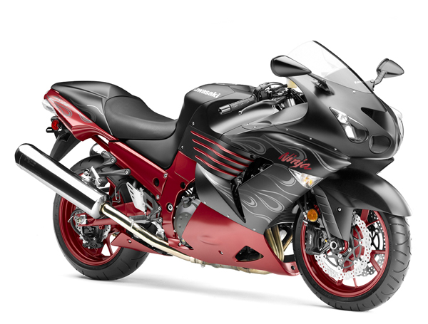 Kawasaki Gives 2008 Ninja ZX-14 More Power, Lower Emissions and