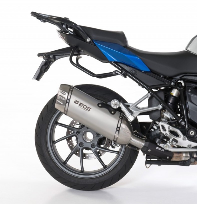 BOS Desert Fox RVS Matt Einddemper met Euro4 Keuring BMW R 1200 RS