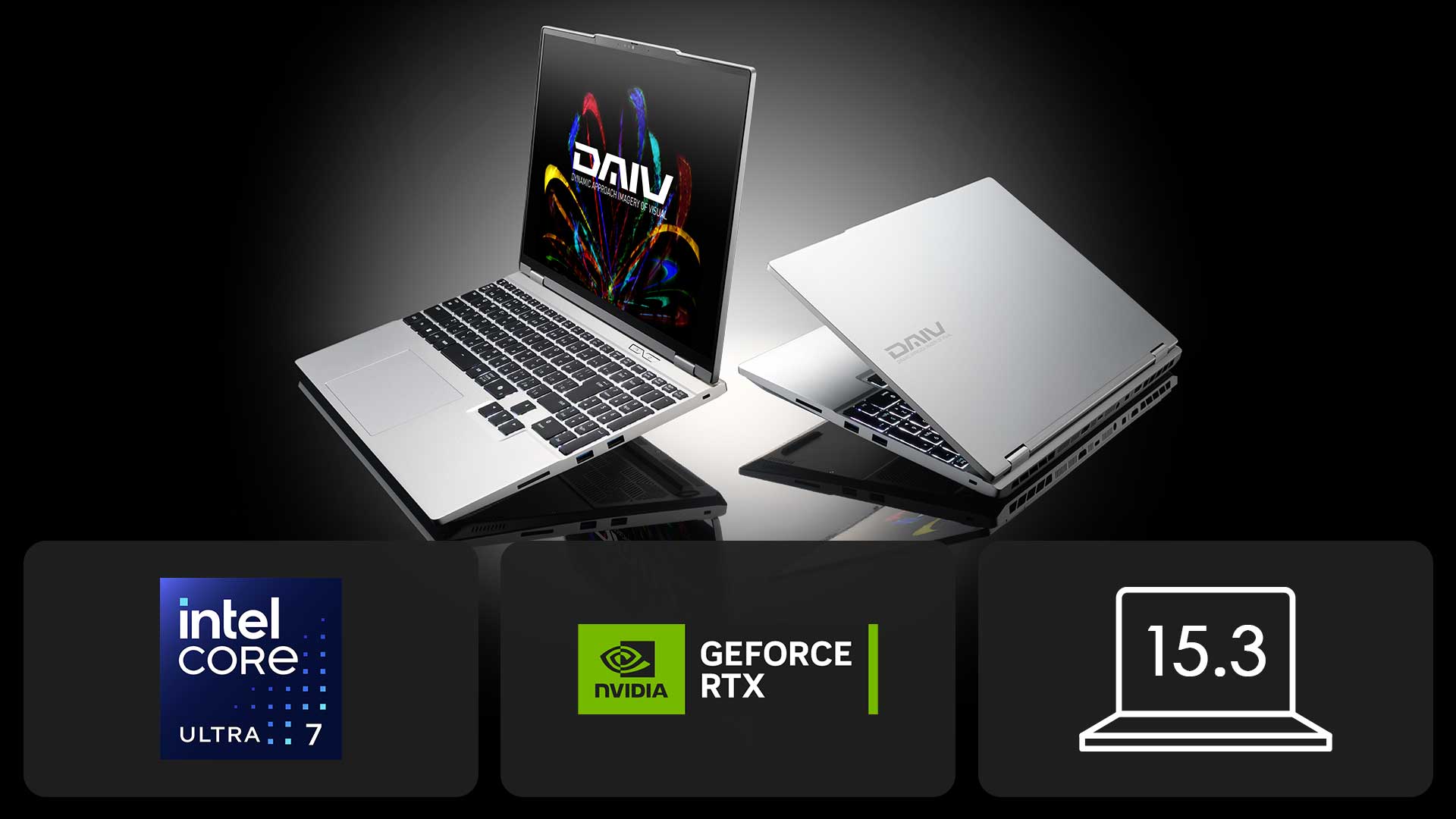 DAIV Sシリーズ｜15.3型クリエイターノートPC DAIV by マウス