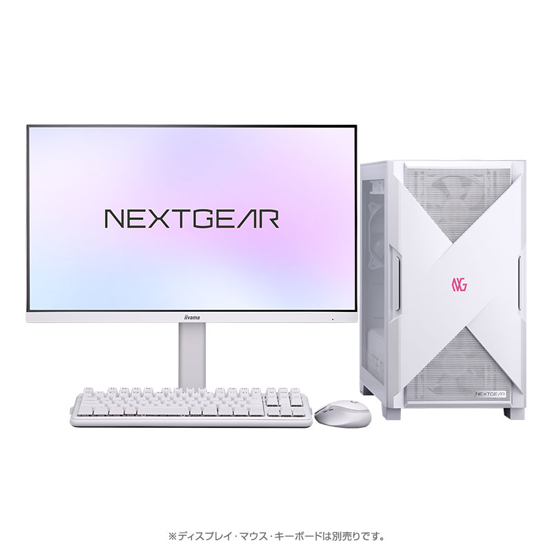 NEXTGEAR JG-A7G60(ホワイトカラーモデル)│デスクトップパソコンの