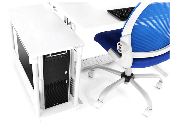 今あるデスクと組み合わせて 昇降式L字デスク BHD-670H ハイタイプ