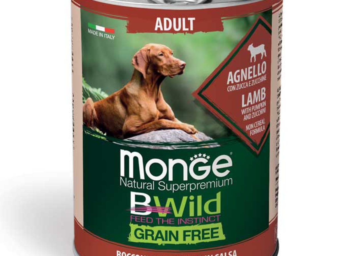 Monge Natural Super Premium Bwild Grain Free Formula All Breeds