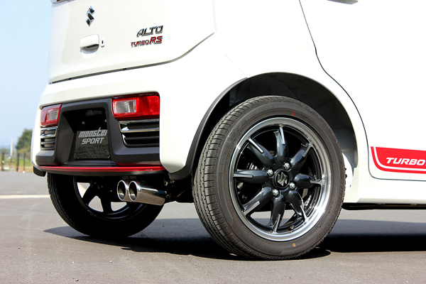 TYPE Sp-XXマフラー アルトワークス [HA36S] 4WD モンスタースポーツ