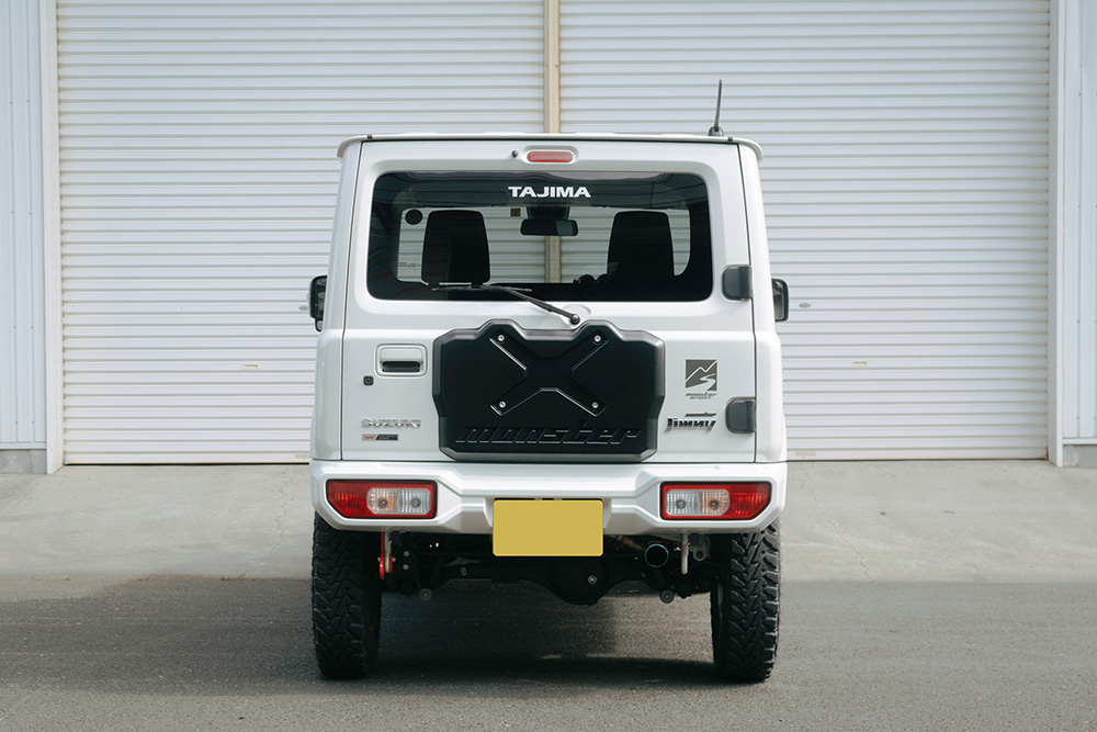 TOUGH スペアタイヤレスカバー ジムニー [JB64W] MONSTER SPORT