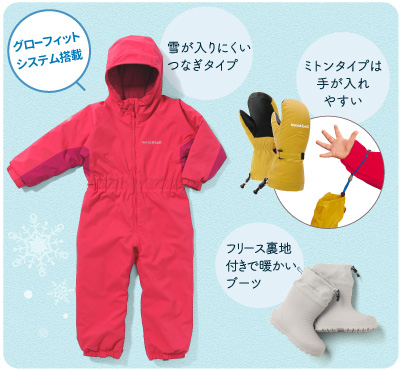 キッズのアウトドア装備ガイド「雪遊び・スノースポーツ編」（2024秋冬