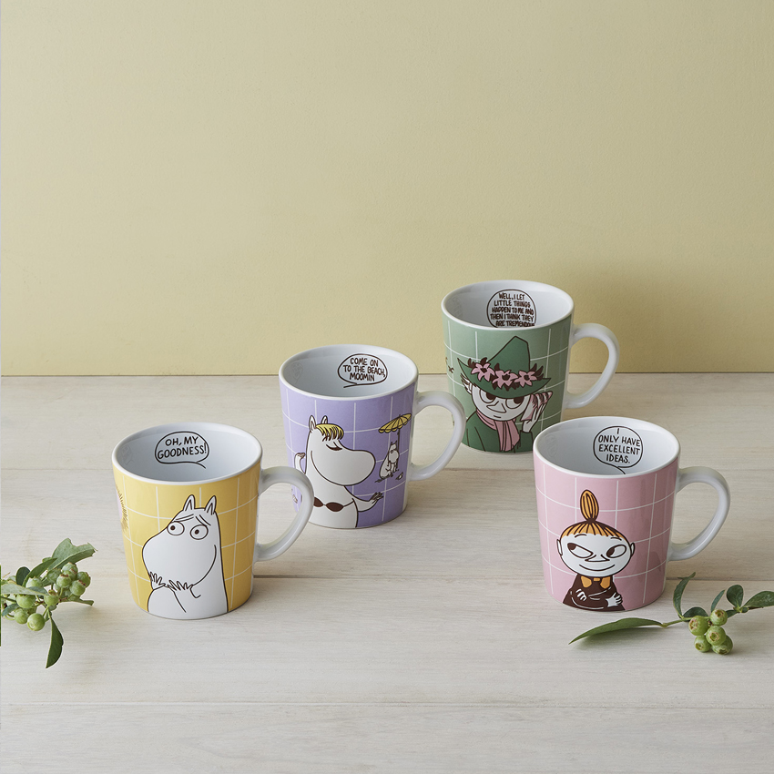 ムーミン POP マグ 0.3L ムーミン(チェック) | ムーミン アラビア
