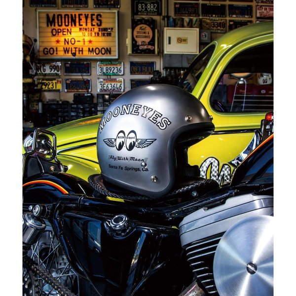 Fly with MOON ジェット ヘルメット