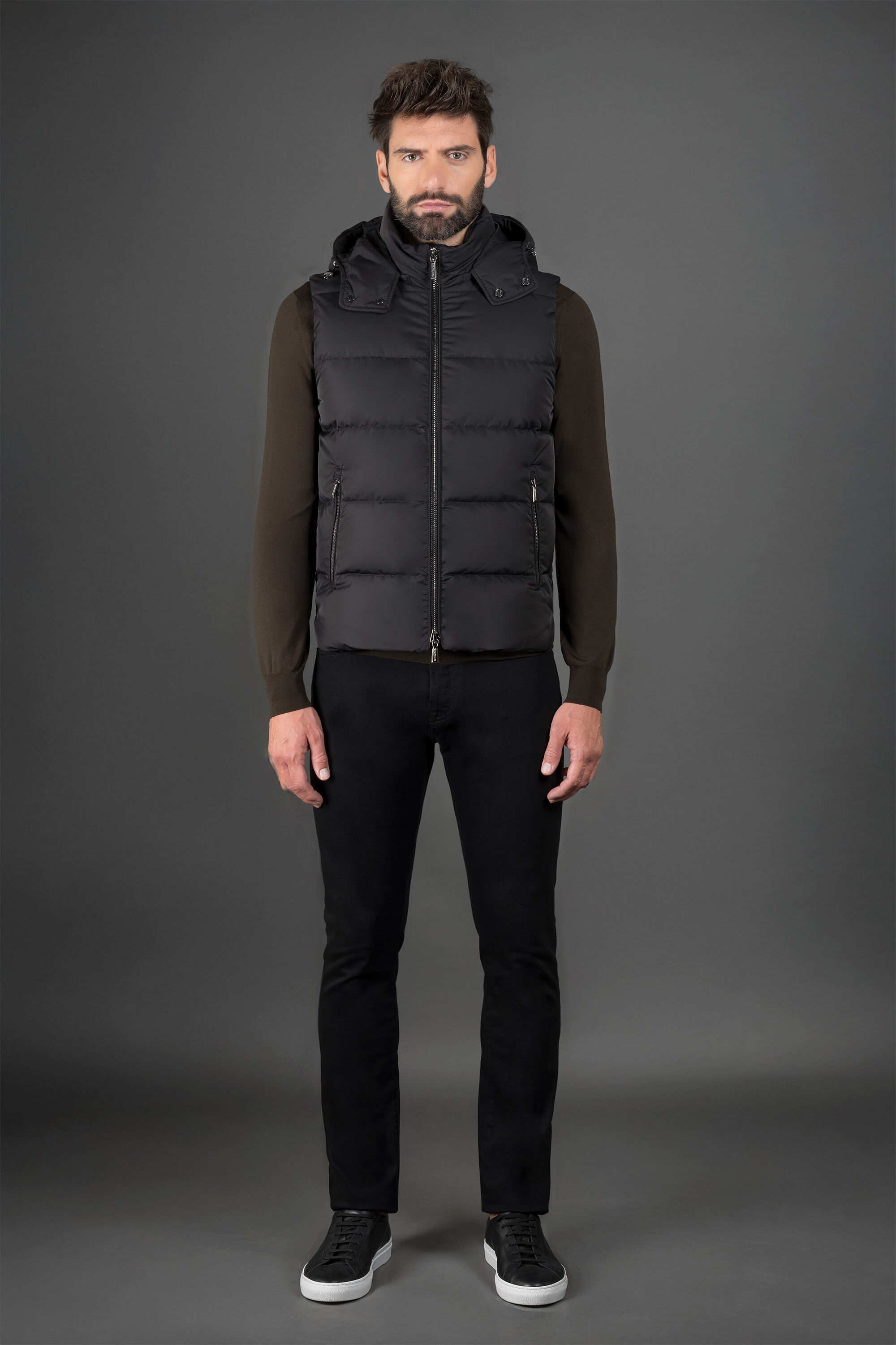 FIRE-WK（NERO）：イタリアで生まれた、ラグジュアリ ジャケット | MooRER®