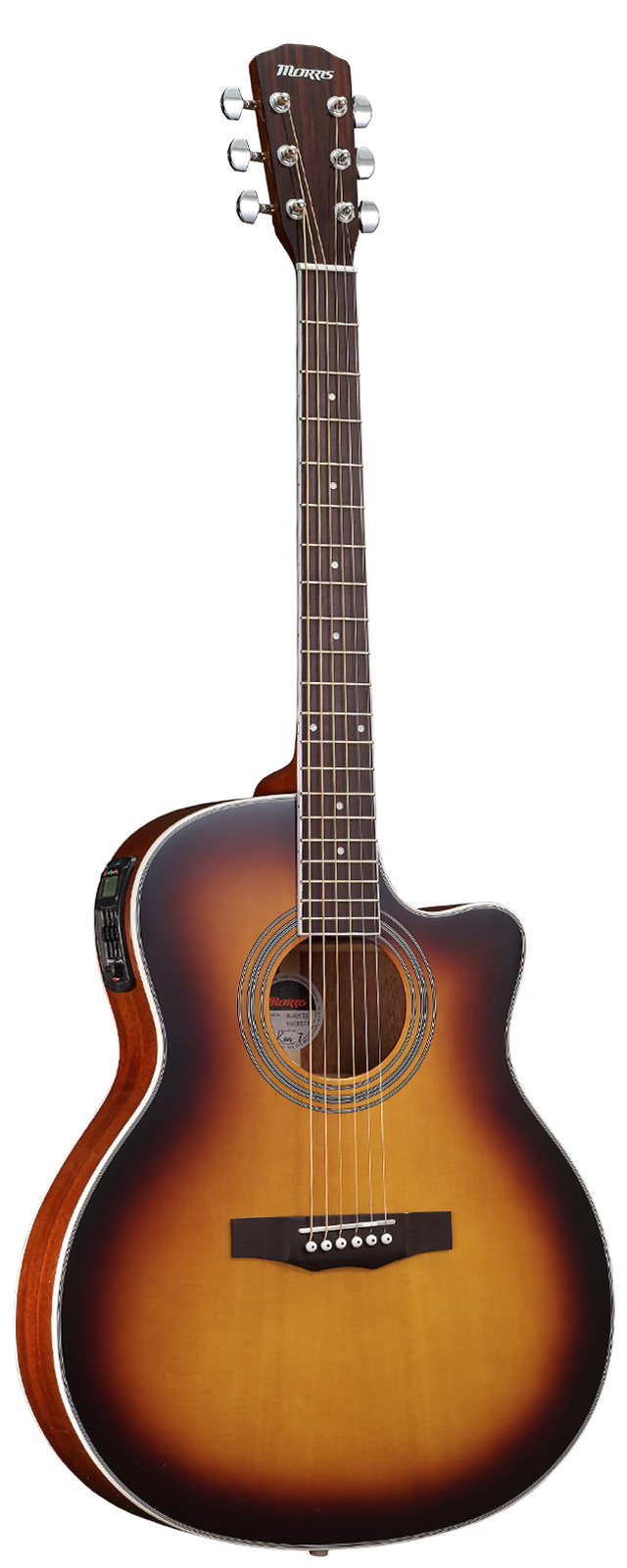 Morris MR-401 SBU エレアコギター