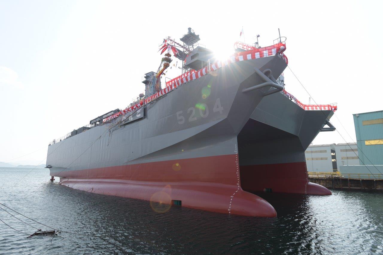 命名式・進水式｜海上自衛隊 〔JMSDF〕 オフィシャルサイト