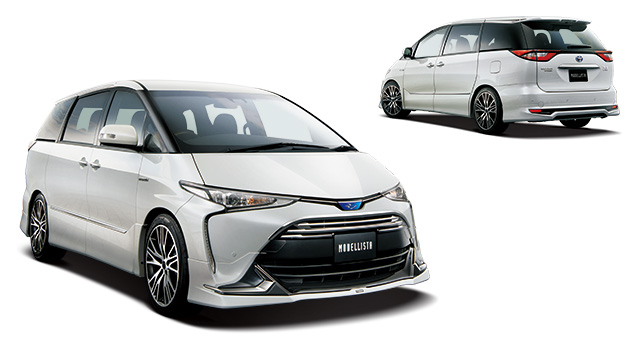 新型エスティマ・エスティマハイブリッド用 カスタマイズアイテムを