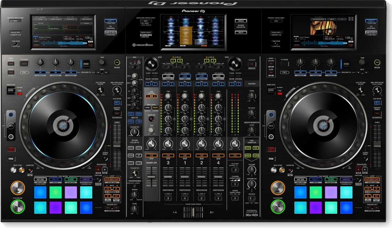 Pioneer DJ DDJ RZ/X Profesyonel 4 Kanal Rekordbox Controller