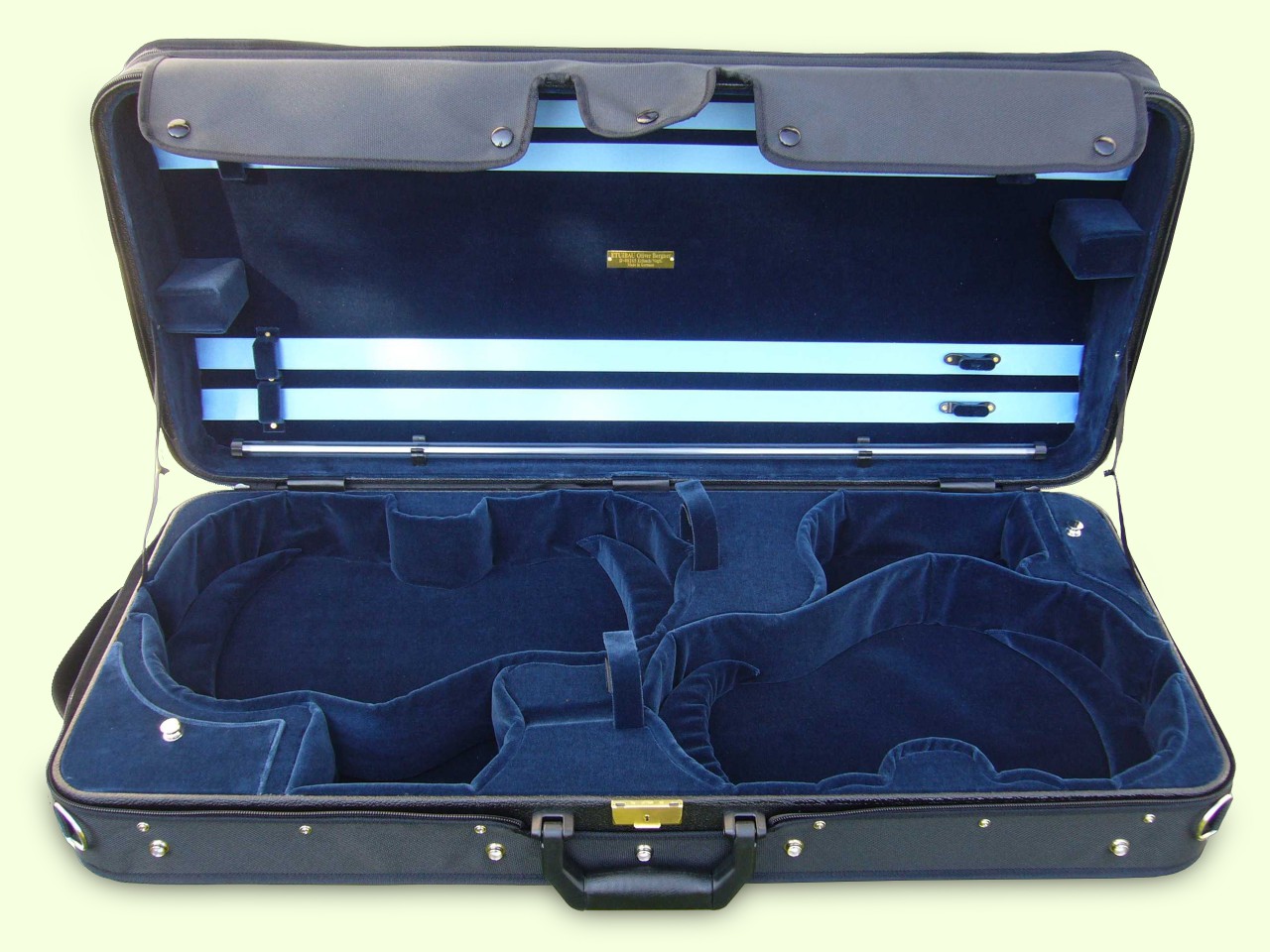 Oliver Bergner Double Case Deluxe Violin Viola ✓ Meistervioline