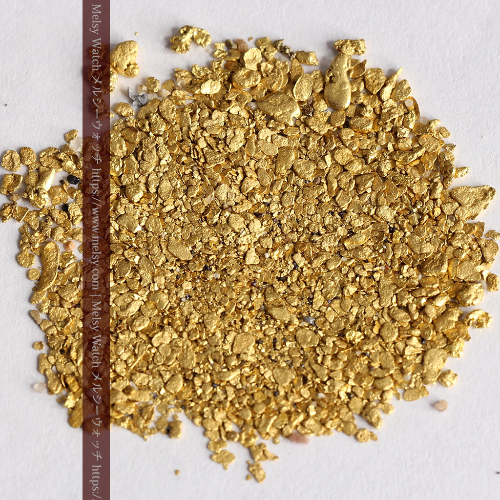 3.52gの小さな砂金・薄片金 ビクトリア州 オーストラリア産（販売済み