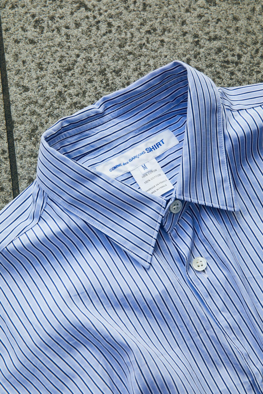 COMME des GARÇONS SHIRT ストライプベスト XL 本当に買ってよかった