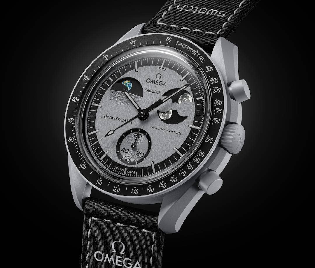 Omega x Swatch Mission to EarthPhase MoonSwatch Watch Release