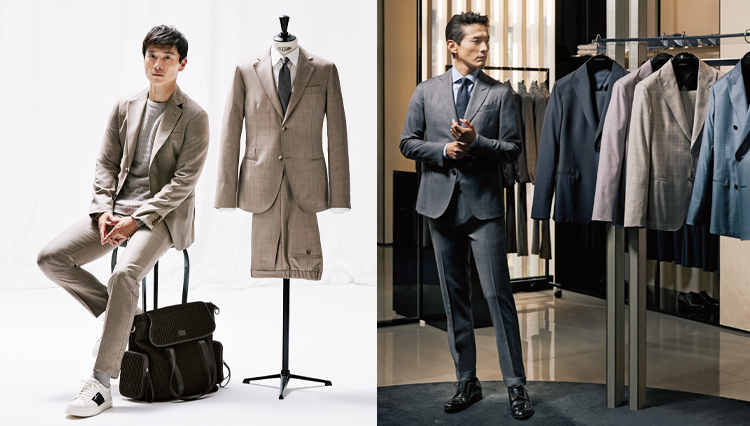 エンポリオ アルマーニのMTOスーツ「City Line」の着回し力を検証