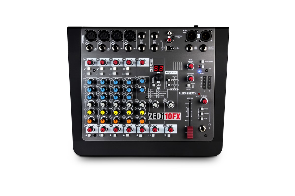 美品】ALLEN & HEATH ZED-10 ミキサー 電源コード付き 美品】ALLEN