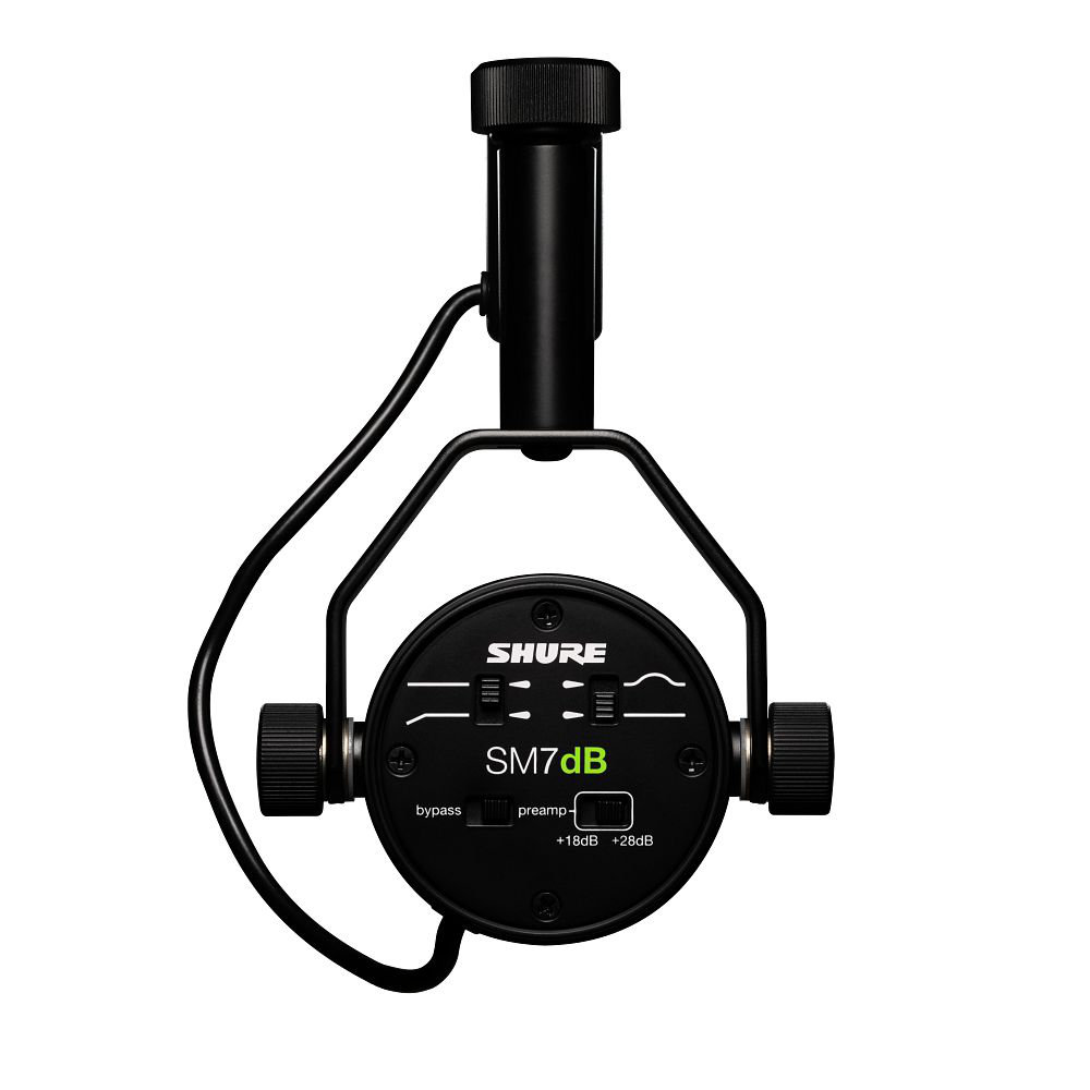 SHURE SM7dB マイクプリ内蔵 ダイナミックマイク【福山楽器センター】