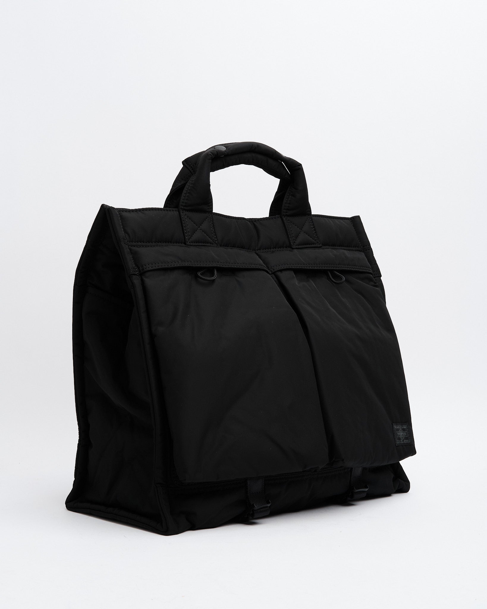 Senses Tote Bag (L) Black by Porter by Yoshida - Meadow