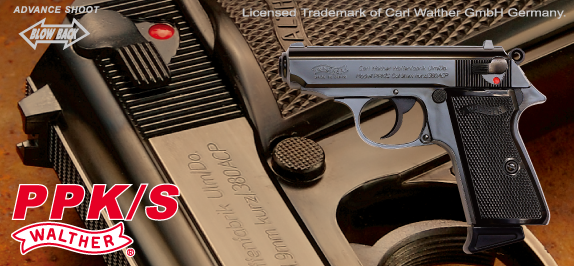 マルゼン 「ワルサー PPK/S ブラック、ステンレス」入荷 | メディオ!情報