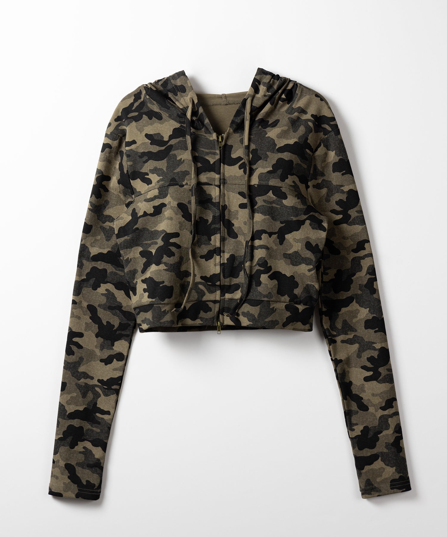 BoTT BOTT 迷彩柄 ジップアップパーカー M 迷彩柄 フルジップパーカー