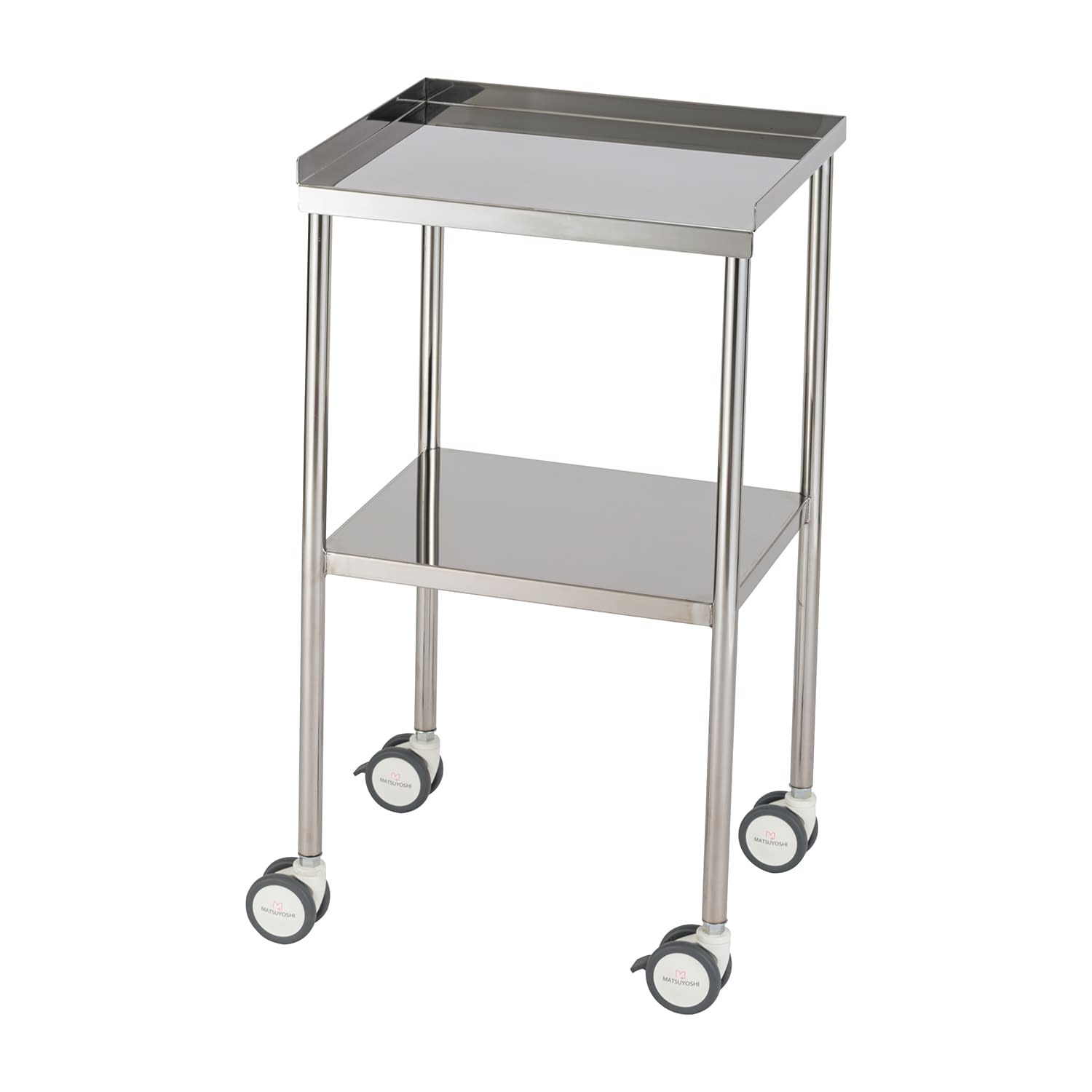 マツヨシサイレントカート(FL400 手摺付 回診車 25-5577-00 マツヨシ