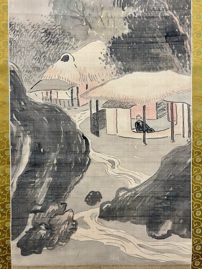 与謝蕪村 夏景山水図｜古美術・掛け軸の販売・買取・鑑定-松本松栄堂