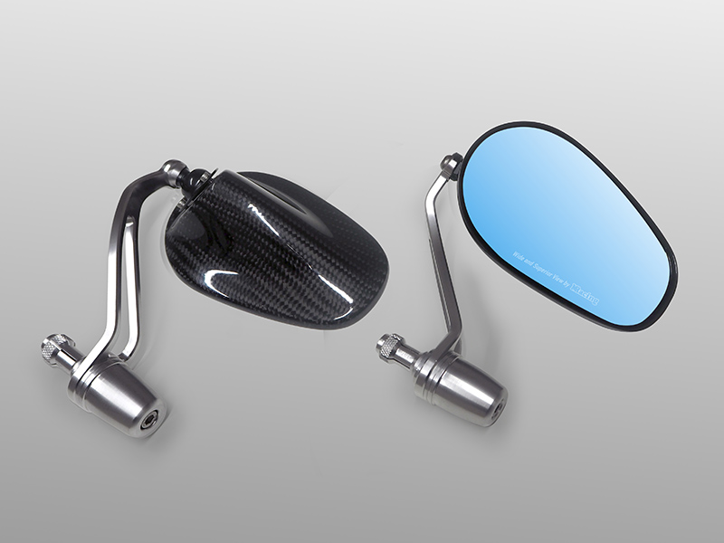 カーボンバーエンドミラー タイプA - MagicalRacing