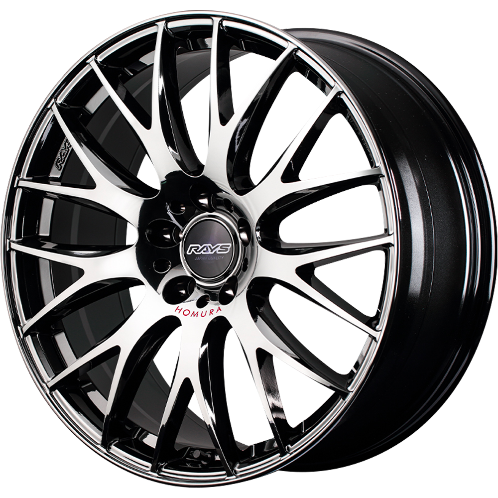 レイズ HOMURA(ホムラ) 2×9 Plus JET BLACK EDITION IV 18インチ - BRZ