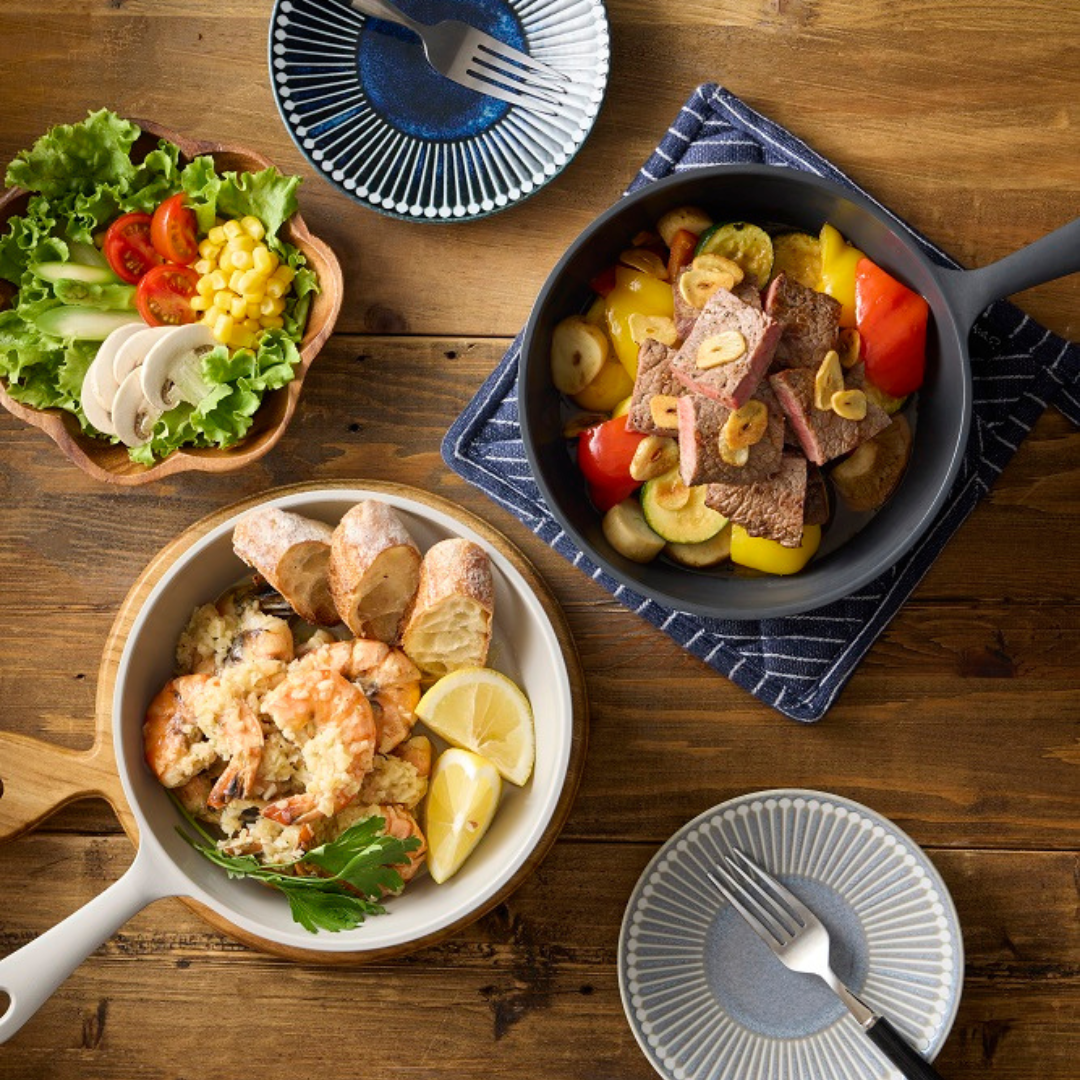 アルミスキレット｜スキレット｜preferito アルミスキレット18cm