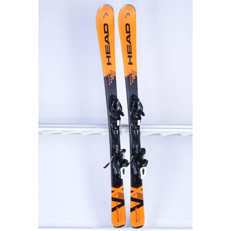 skis HEAD SHAPE VX 2020, black/orange, power fibre jacket, grip