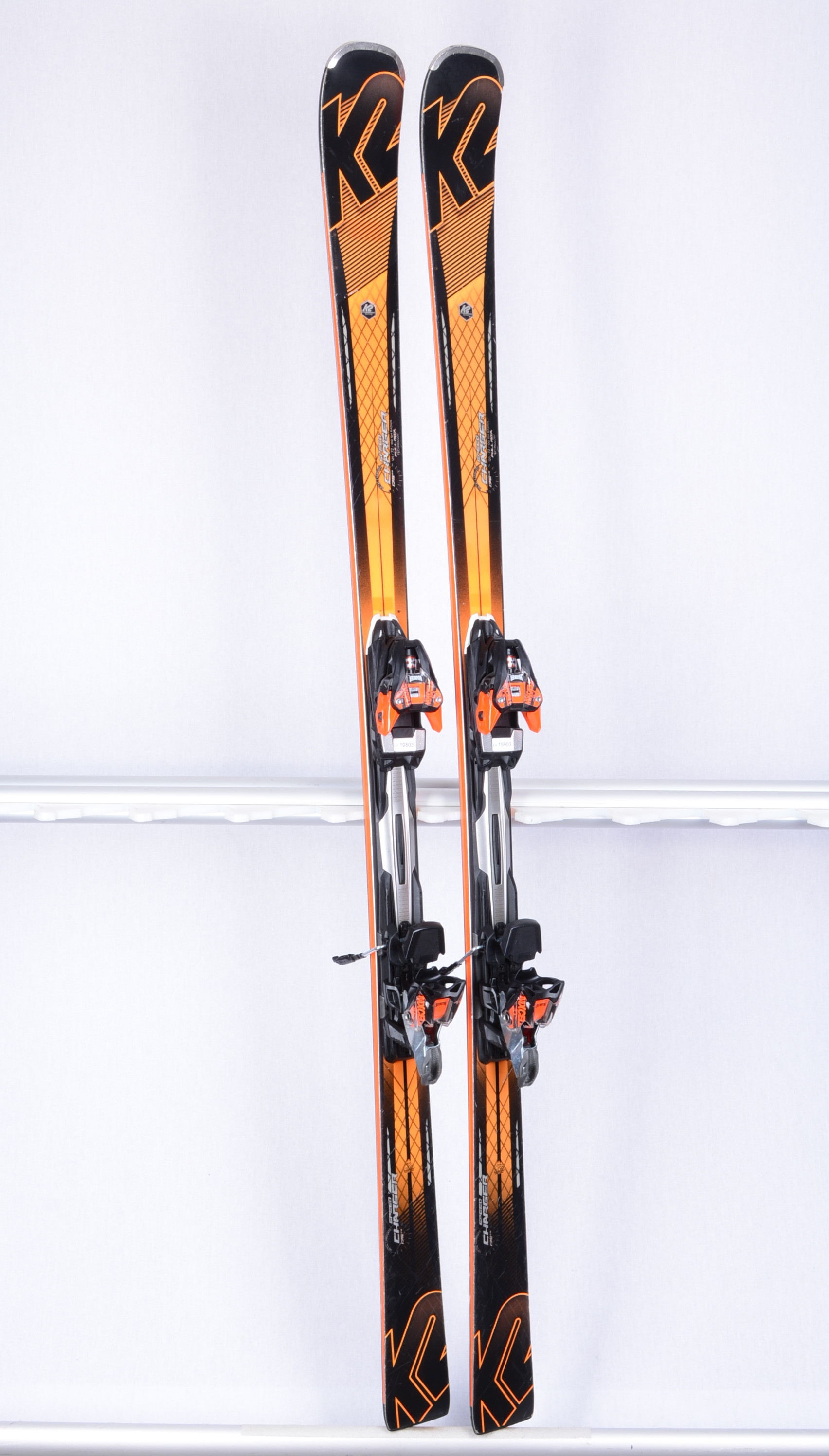 skis K2 SPEED CHARGER 72, grip walk, orange, full rox technology +