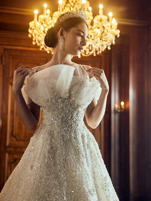 MAR0110 off white | ウエディングドレス『マリアローザ（MARIAROSA）』