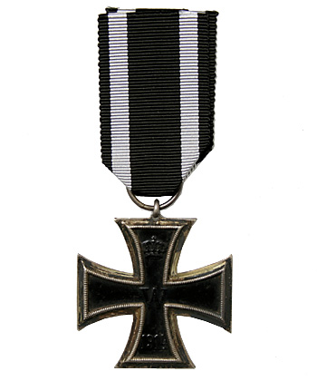 一次戦 ドイツ帝国、第二級鉄十字章/実物・良の上
