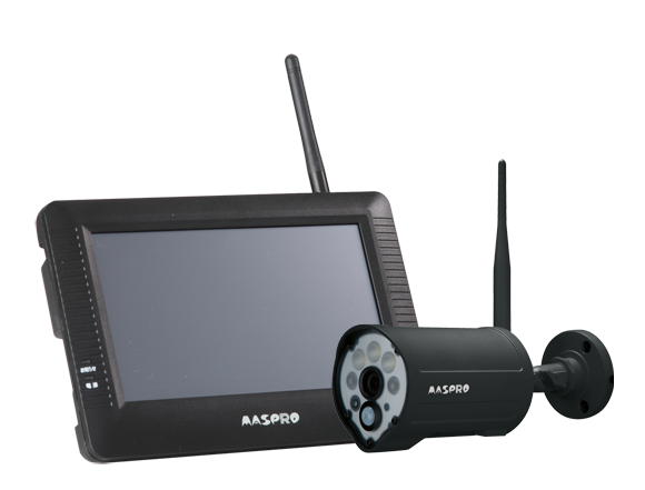 マスプロ　ワイヤレスカメラセット（10インチ） WC3A10ML ワイヤレスカメラセット WC3A10ML | マスプロ電工
