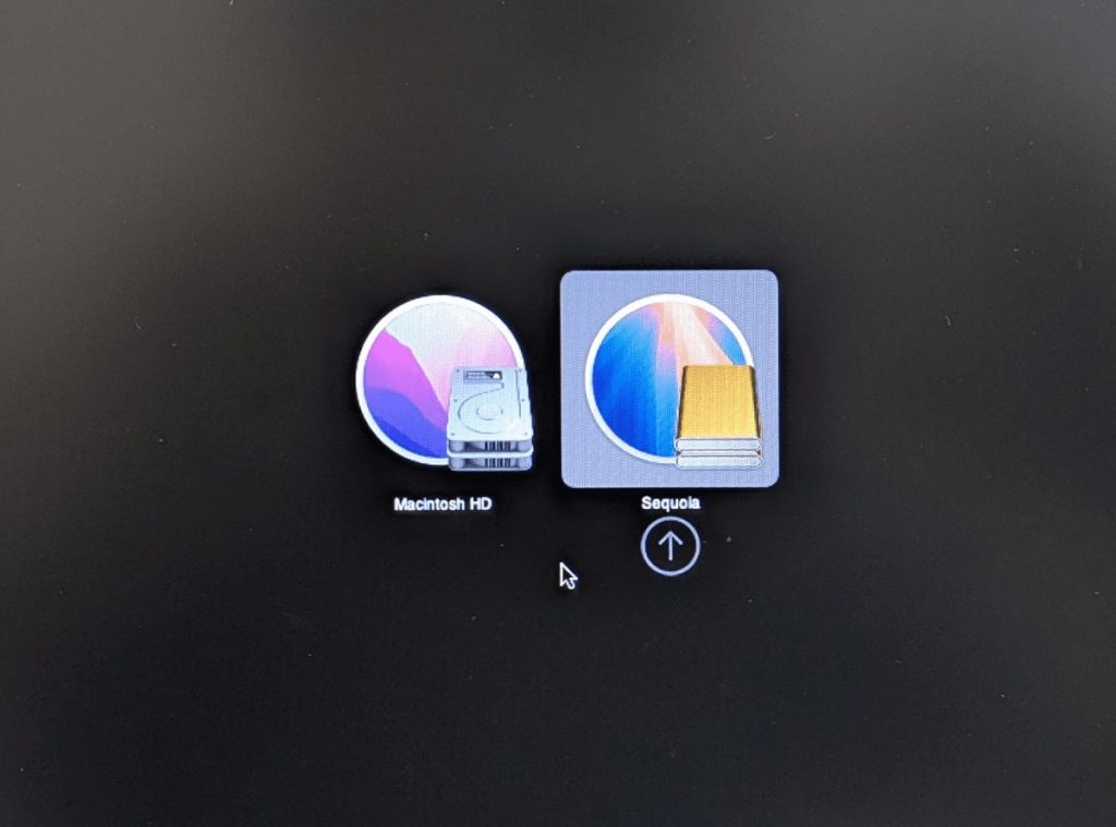 古いMacで、外付けSSDからmacOS Sequoiaを起動させる方法