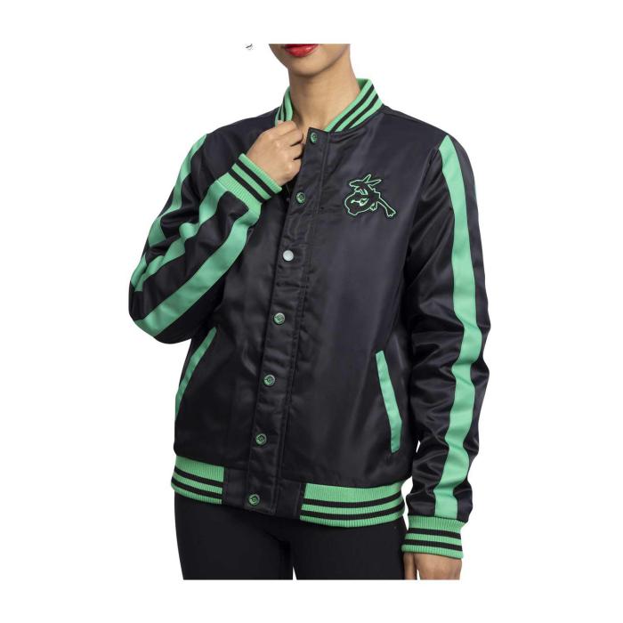 ポケモンジャケット レックウザ ／ スタジャン ブラック の激安通販