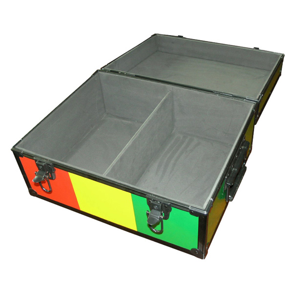 ≪ ラスタカラー ≫ 7インチ用レコードケース 約200枚収納 【レ】 の