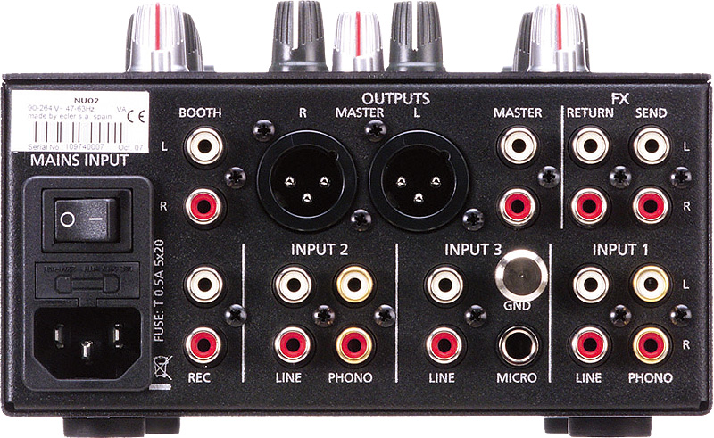 ECLER(エクラー) ／ NUO2.0 - DJミキサー【海外正規品・直輸入】 の