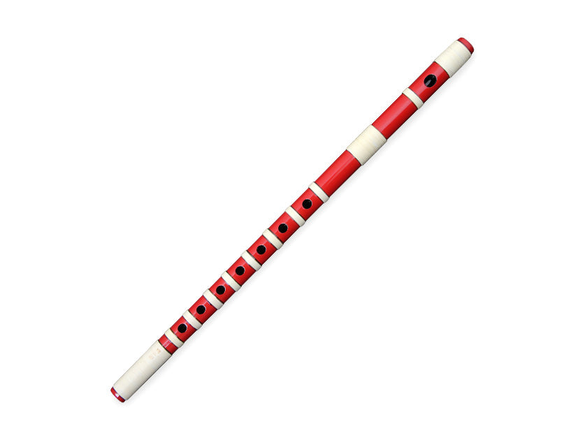 獅子田流 篠笛 塗 籐本重 赤 | 宮本卯之助商店